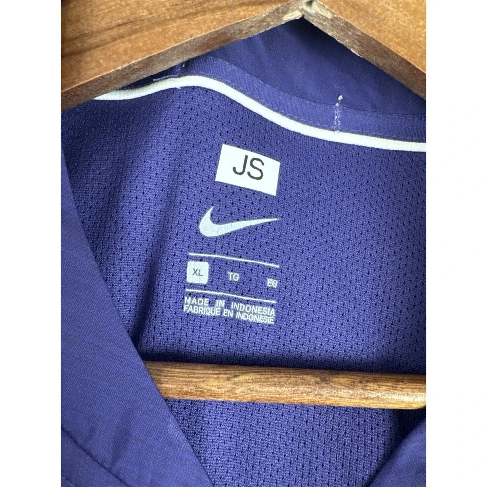 Kansas State Player Issued Mens Quarter Zip Windbreaker XL lightweight Vented